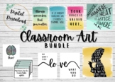 Classroom Poster Art Bundle- Inclusive Classroom Posters