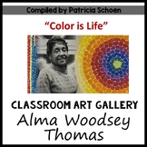 Classroom Art Gallery - Alma Woodsey Thomas, Abstract Expr