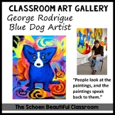 Classroom Art Gallery - George Rodrigue's Blue Dog