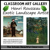 Classroom Art Gallery - Henri Rousseau, Exotic Landscape Artist