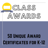 Classroom Award Certificates - End of School Year Awards