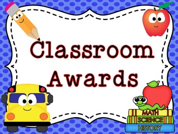 Classroom Award Certificates by Christi's Creative Corner | TpT