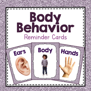 Preview of Classroom Behavior Management Cards | Behavior Reminder Cards