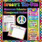 Classroom Behavior Management Clothespin System - Groovy T
