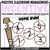 Classroom Behavior Management Incentive Baseball Home Run