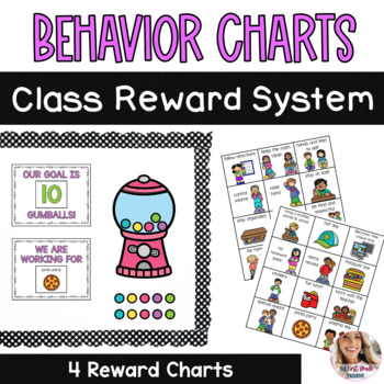 Preview of Classroom Behavior Management Incentive Charts