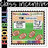 Classroom Behavior Management Incentive Rewards Football T