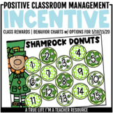 Classroom Behavior Management Incentive Shamrock Donuts