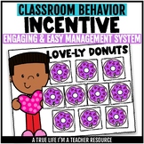 Classroom Behavior Management Incentive Valentine's Day Donuts