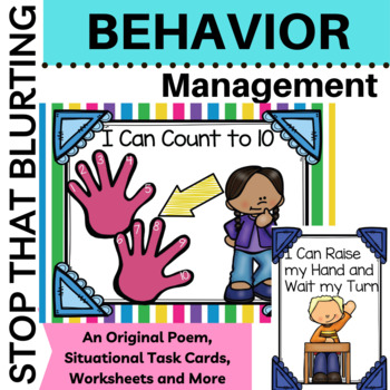 Preview of Classroom Behavior Management Strategies | Blurting Interrupting & Calling Out