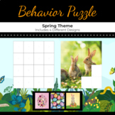 Classroom Behavior Management - Puzzle Spring Theme