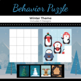 Classroom Behavior Management - Puzzle - Winter Theme
