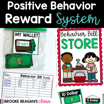 Preview of Classroom Money Reward System- Behavior Management- Classroom Store
