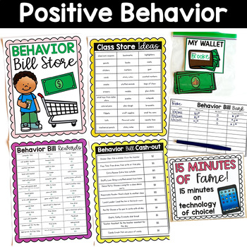 Behavior Bills- Positive Behavior Reward System - Brooke Reagan's