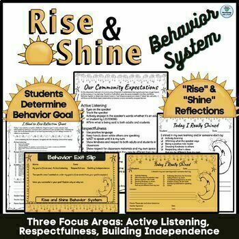 Preview of Classroom Behavior Management System Student Goal Setting Reward Coupons IEP