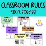 Classroom Rules Social Story Set | Stay in Your Seat | Fol