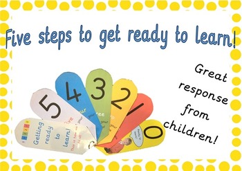 Classroom Behaviour Management Tool 5 Steps To Get Ready To Learn Fan