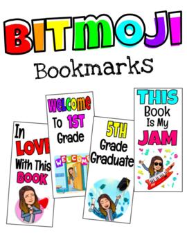Preview of Classroom Bitmoji Bookmarks