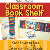 Classroom Book Shelf Display: Keep Track of Your Read Alouds