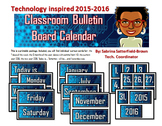 Technology: Classroom Bulletin Board Calendar