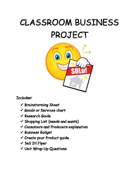 Preview of Classroom Business Unit (Economics)