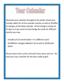 Classroom Calendar