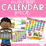 Classroom Calendar Display - New South Wales Fonts