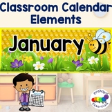 Classroom Calendar Ideas with Honey Bees