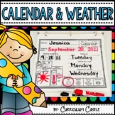 Classroom Calendar & Interactive Journal {Rainbow Dots Theme}