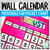 Classroom Calendar Kit for Target Pocket Chart Bulletin Bo