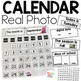 Classroom Calendar Math Activities with Real Pictures