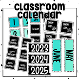 Classroom Calendar (Sea Glass)