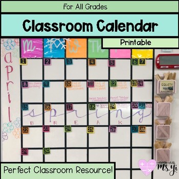 Classroom Calendar Set