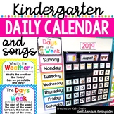 Classroom Calendar Set | Calendar Headers | Kindergarten M