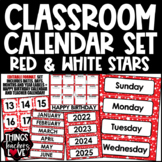 Classroom Calendar Templates Set with Dates/Days/Months/Ye