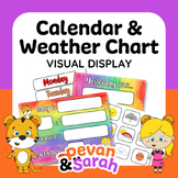 Classroom Calendar & Weather Chart by Pevan & Sarah