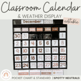 Classroom Calendar and Weather Display | SPOTTY NEUTRALS