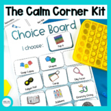 Classroom Calm Down Corner Kit with Coping Skills and Tool