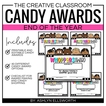 End of the Year Awards - Candy Awards - End of Year Awards | TpT