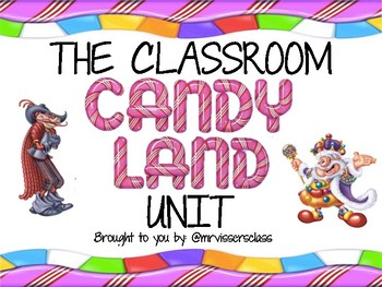 Preview of Classroom Candyland Unit