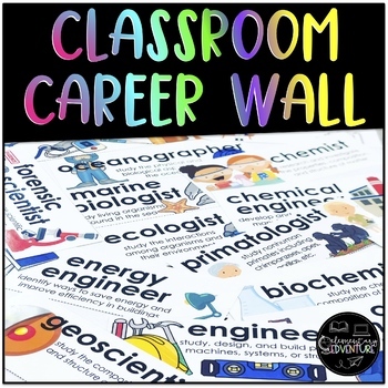 Preview of Classroom Career Wall 