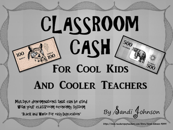 Preview of Classroom Cash - Camping Theme
