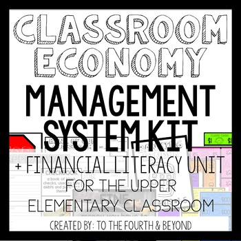 Preview of Classroom Cash Economy Management System Kit and Financial Literacy Unit
