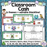 Classroom Cash - 6 Themes of Classroom Money for Your Clas