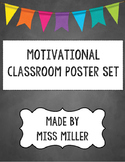 Classroom Chalkboard Motivational Posters