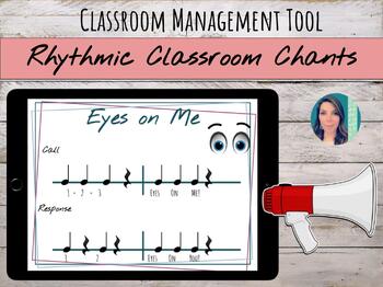 Preview of Classroom Chants & Rhythmic Attention Getters | Classroom Management