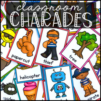 Preview of Classroom Charades - Brain Breaks and Classroom Management Game
