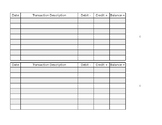 Classroom Checkbook and Earnings 2019