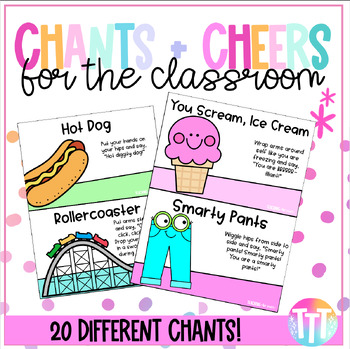 Preview of Classroom Cheers/Chants | Celebrations For Community Building