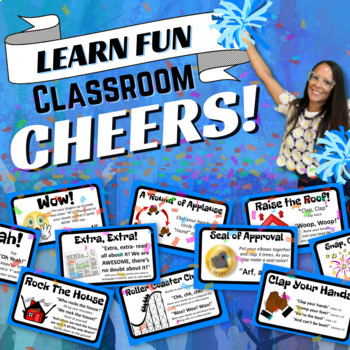 Preview of Classroom Cheers: Printable Card Set